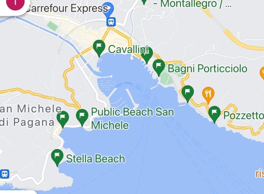 Bella Vacanza - City Center -Air Conditioning -Wi-Fi Rapallo Bagian luar foto